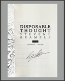 Disposable Thought-Steven T. Bramble-SIGNED