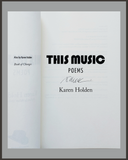 This Music-Karen Holden-SIGNED